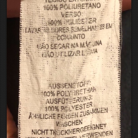 Denim Co. Black Leather Look/Feel Pants Size 4 - Picture 2 of 8